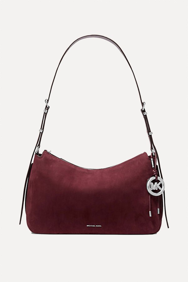 Nolita Medium Nubuck Shoulder Bag from  MICHAEL MICHAEL KORS