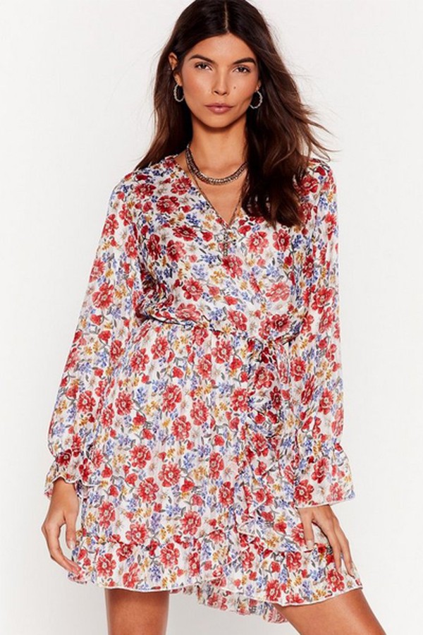 Best in Bloom Floral Ruffle Dress