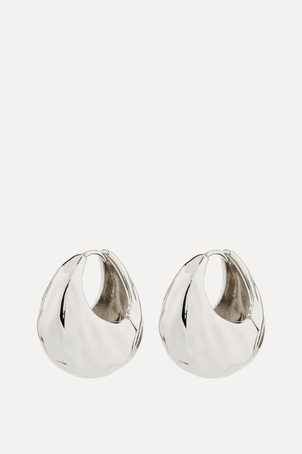 Believe Earrings Silver-Plated from Pilgrim