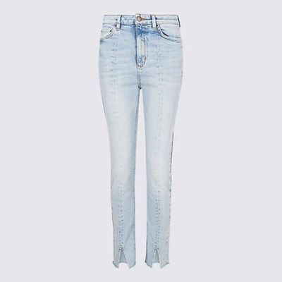 Slim Mid Rise Jeans