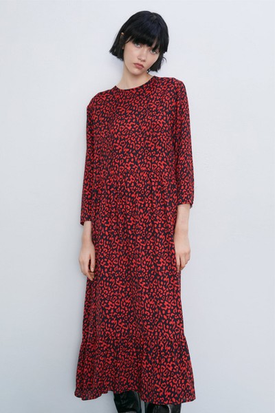 Printed Dress from Zara