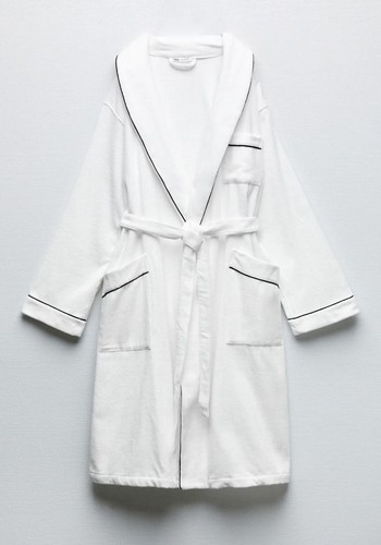 Terry-Effect Bathrobe from Zara