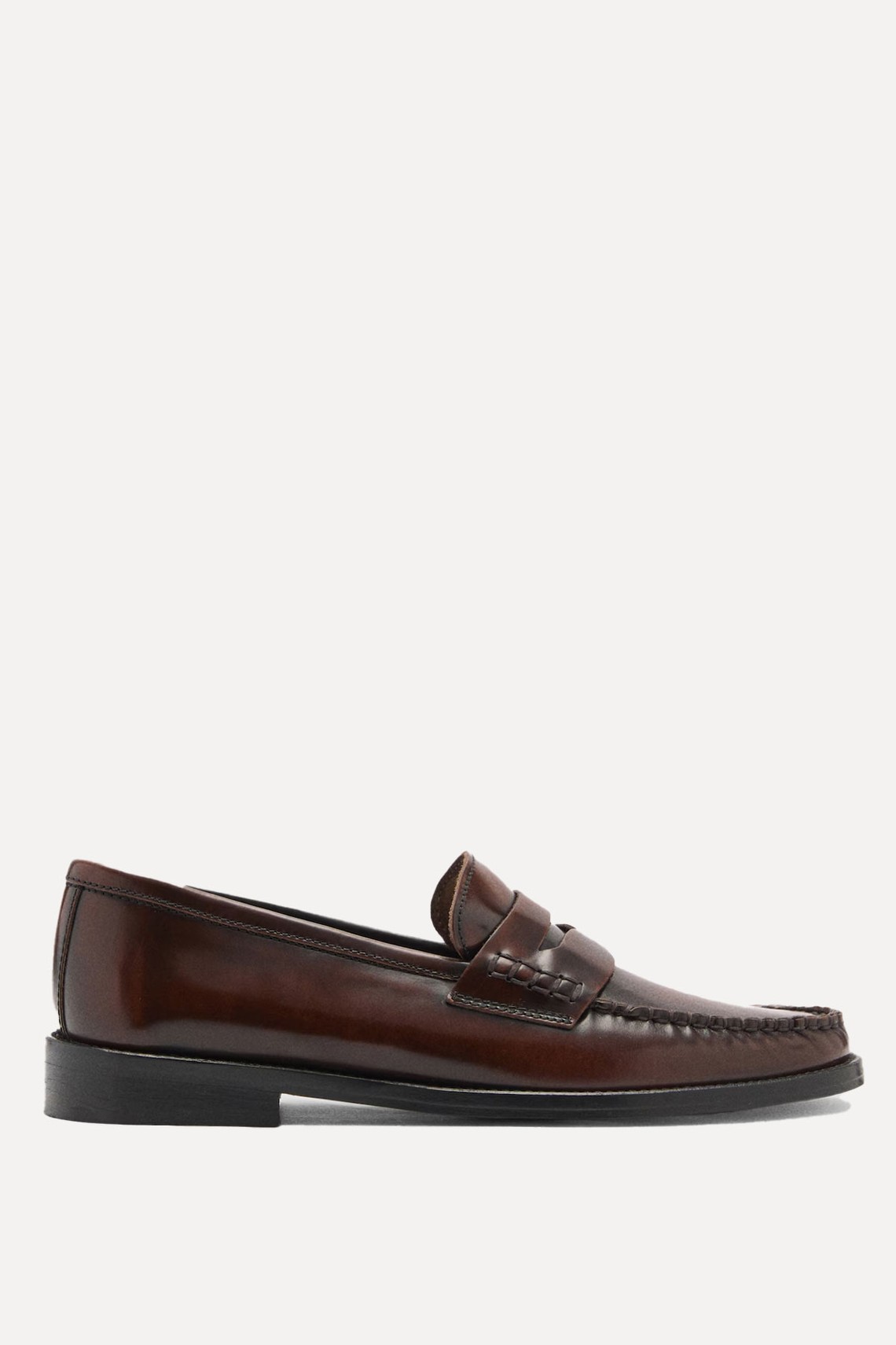 Leather Loafers from Mango