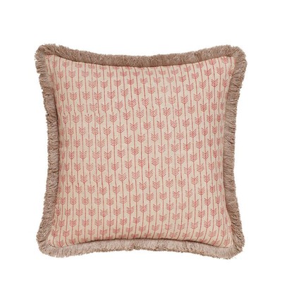 Caladia Cushion Cover With Fringing from OKA