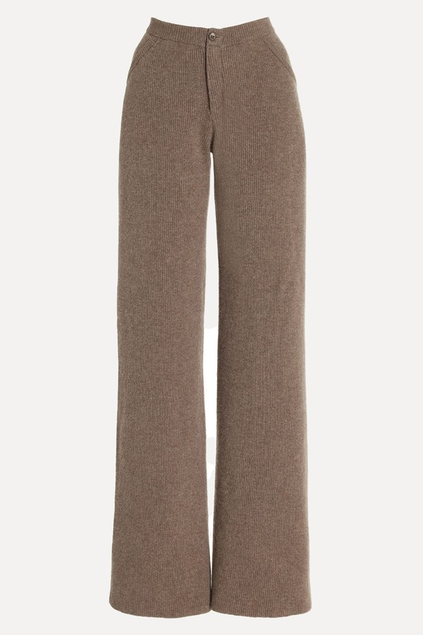 Wool-Blend Straight Pants from Aya Muse