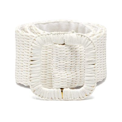 Woven Raffia Belt from Thierry Colson