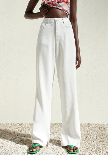 Flowing Wide-Leg Trousers from Zara