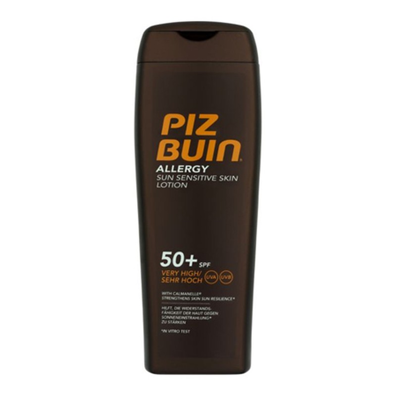Allergy Lotion SPF50+, £8 | Piz Buin