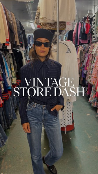 @rabeaschif headed to some of Notting Hill’s best vintage stores to show you the iconic designer vintage finds to be had…