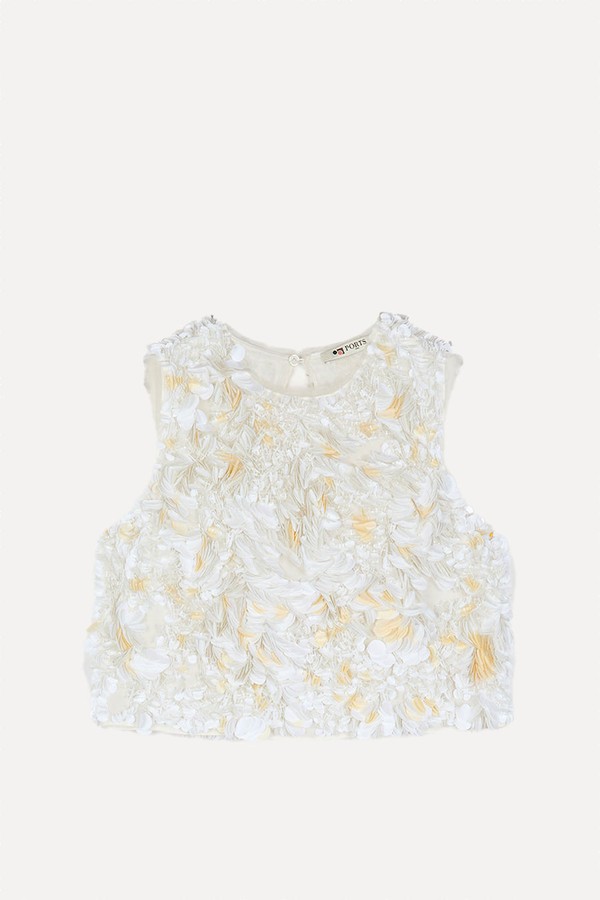 Floral Inspired Glimmer Top