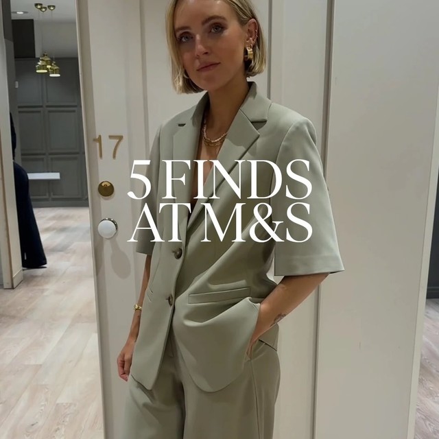 Next up in our 5 Finds series, Polly heads to M&S in search of some underrated summer pieces – sav