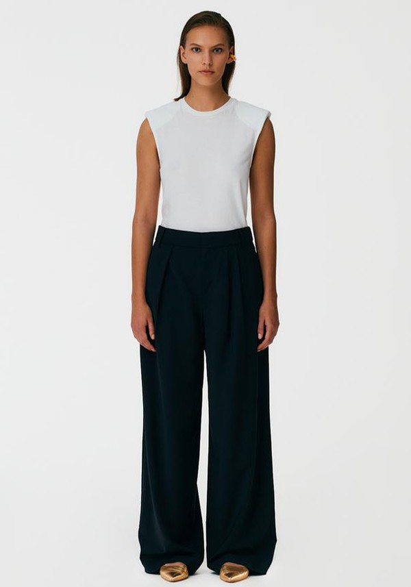 Tropical Wool Stella Pant from Tibi