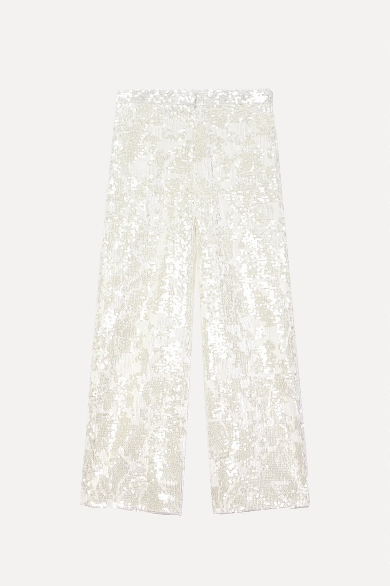 Sequin Embellished Trousers from Mint Velvet