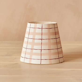 Rose Gingham Lampshade, £60 | Hum London