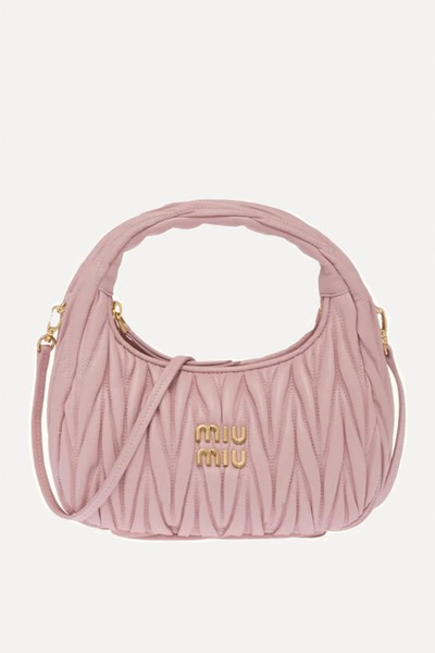 Wander Matelasse Hobo Bag from Miu Miu