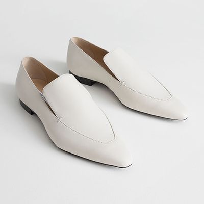 Pointed Leather Loafers from & Other Stories