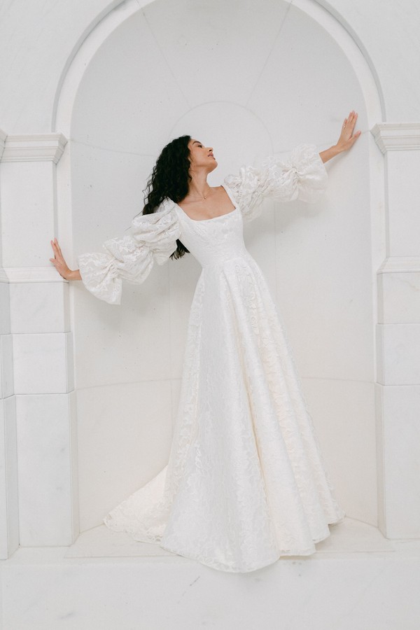 Dominique Dress & Sleeves