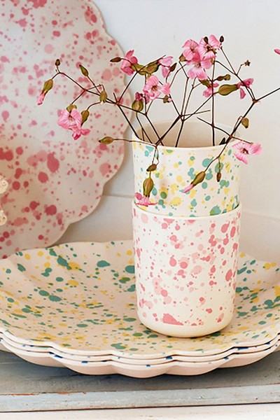 Speckled Bamboo Plates, £48 | Meri Meri