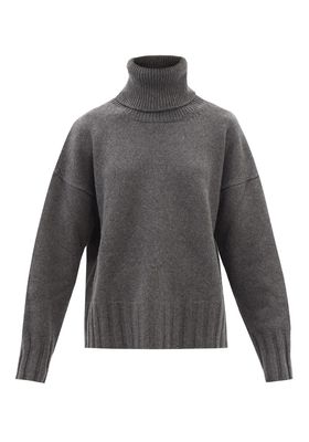 Grey Roll Neck Jumper from Made In Tomboy