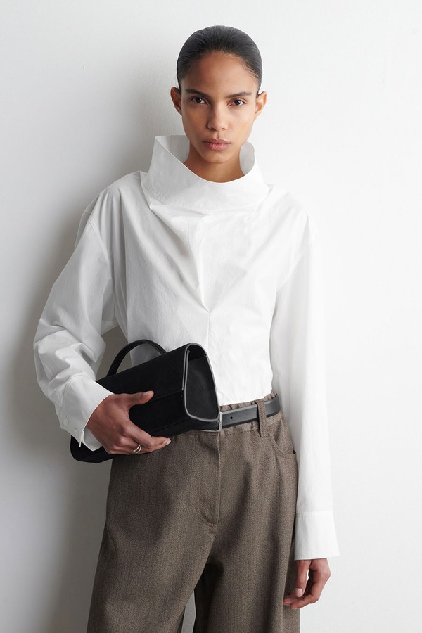 Funnel Neck Cotton from COS