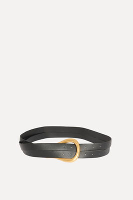 Leather Double Strand Preowned Belt from Bottega Veneta