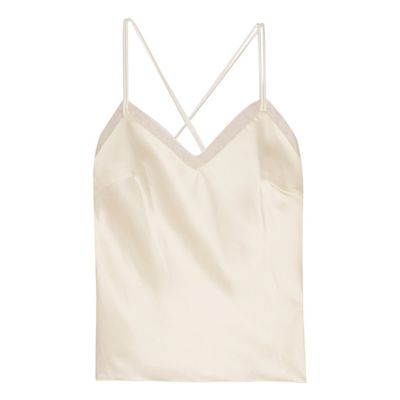 Trimmed Satin Camisole from Halfpenny London