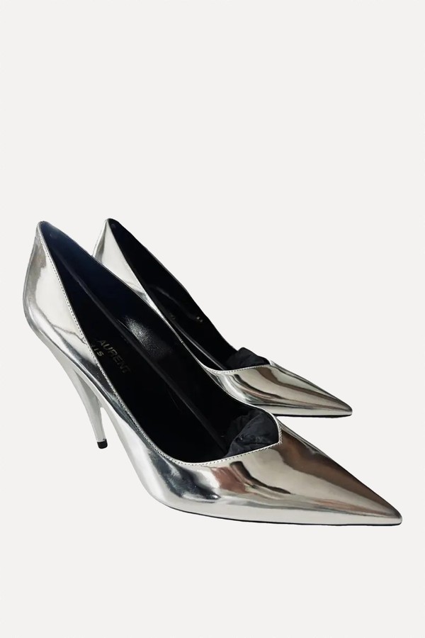 Kiki 55 Patent Leather Heels from Saint Laurent