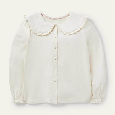 Jersey Collar Top 