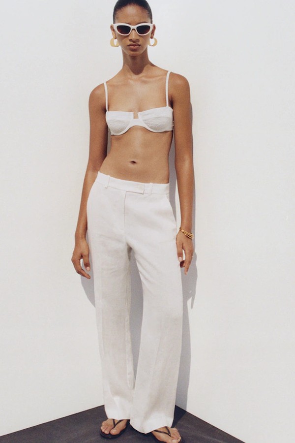 Linen Suit Trousers 