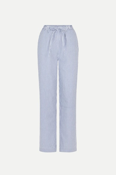 Striped Cotton Wide-Leg Trousers from WAT The Brand