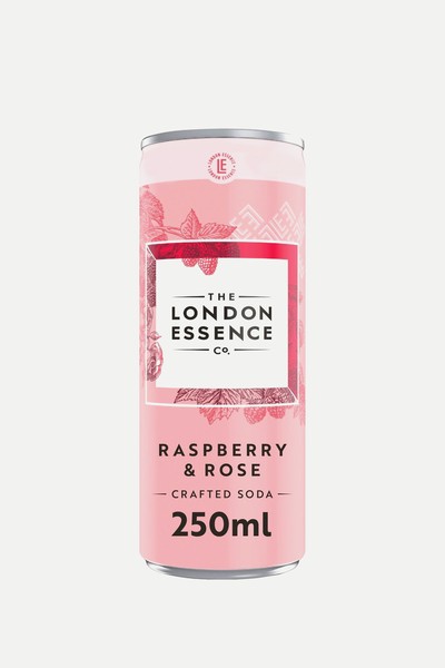 London Essence Raspberry & Rose Crafted Soda – 250ml