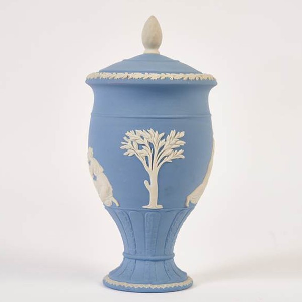 Jasperware Achilles Urn