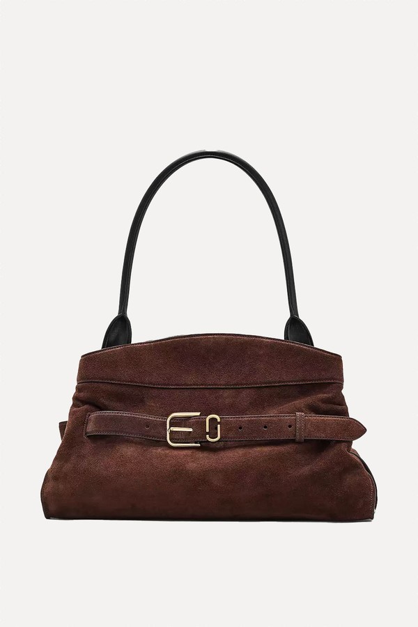 The Suede Dakota Satchel from  Marc Jacobs