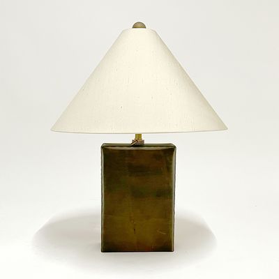Modernist Glass Lamp from Albion Nord