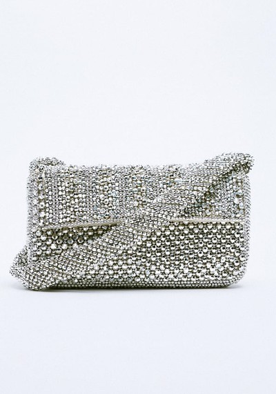 Sequin Shoulder Bag from Zara