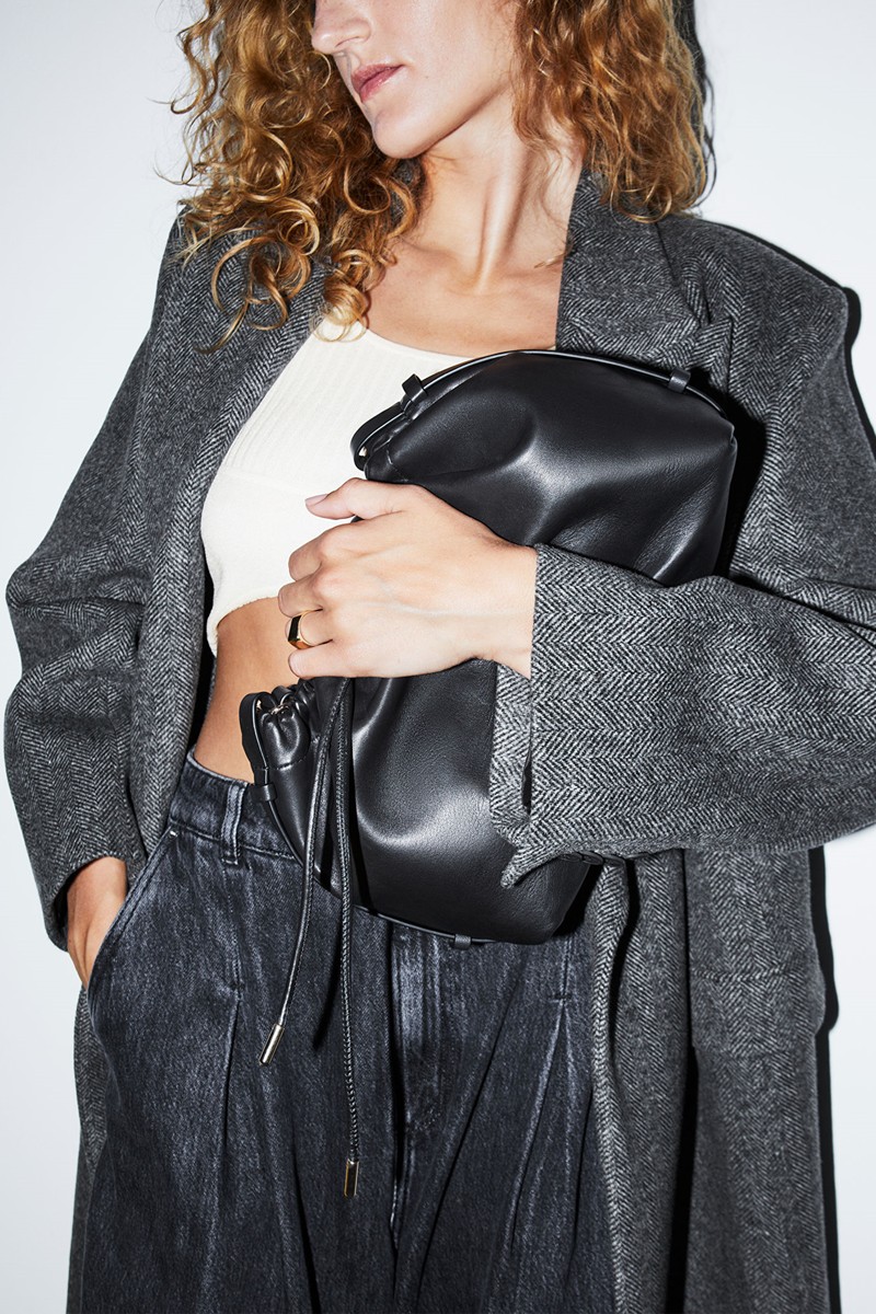 Leather Drawstring Tote from & Other Stories