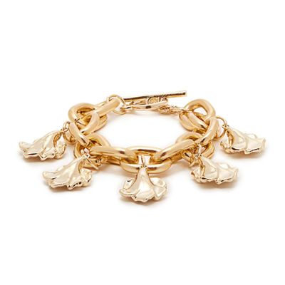 Flower-charm Chain Bracelet from Vanda Jacintho