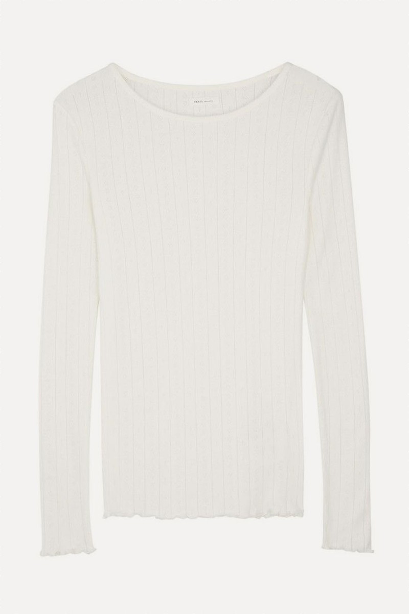 Edie Pointelle Cotton Top from Skall Studio