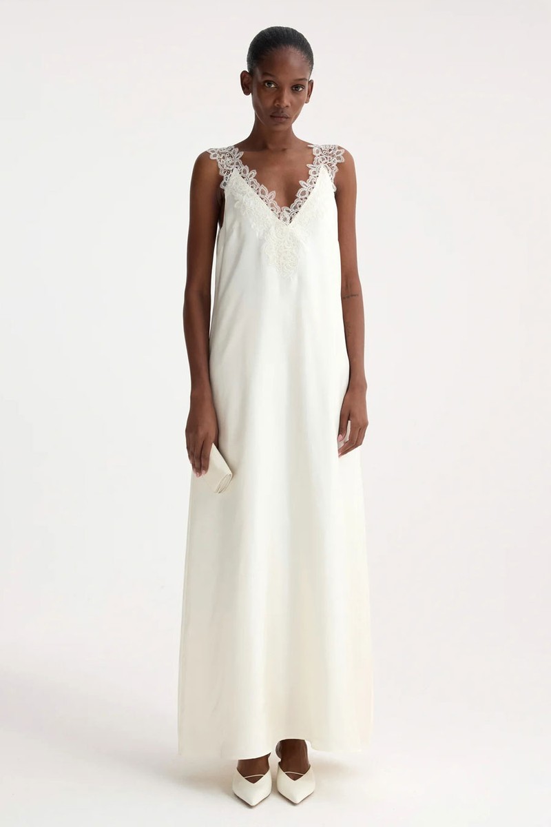 Silk Lace Dress from Rohe