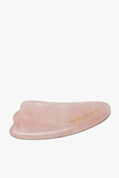 Rose Quartz Gua Sha Crystal Sculpty Tool from Skin Gym