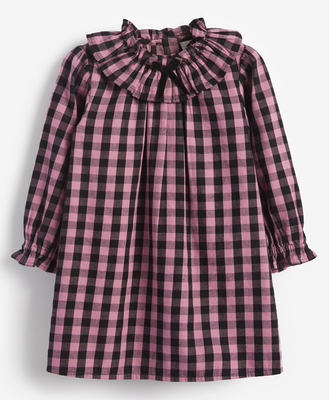 Cotton Check Dress from Next