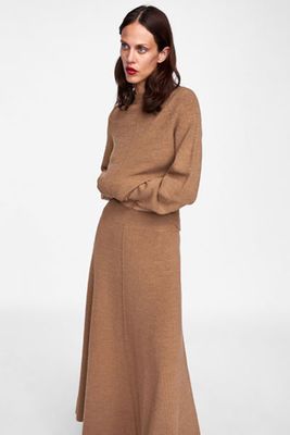 Minimal Collection Puff Sleeve Sweater from Zara