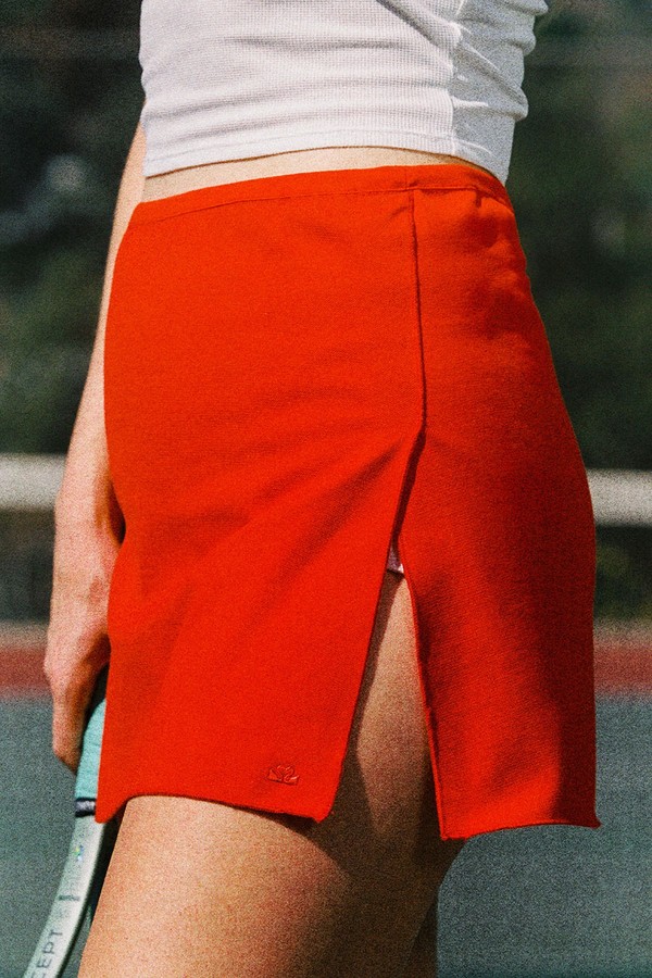 Court Stretch Slip Skirt from Spence