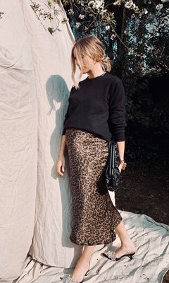 Paloma Maxi Slip Dress in Rich Leopard, £45 | Dancing Leopard 