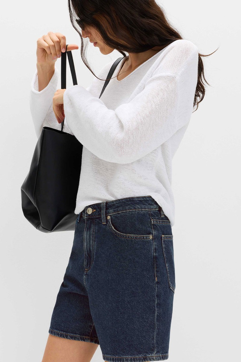 Pure Cotton Denim Classic Shorts 