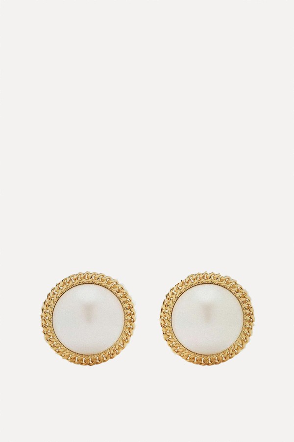 Oversized Pearl Earrings from Rowen Rose