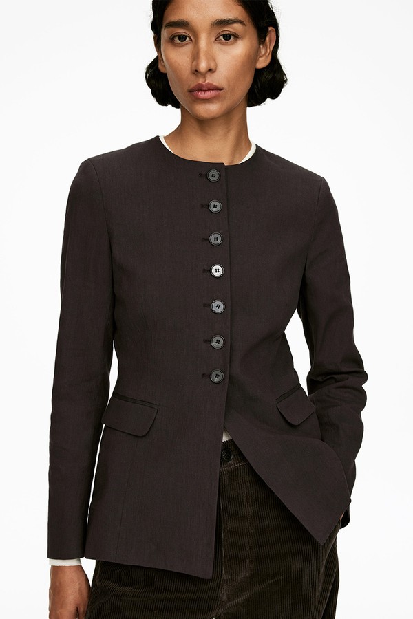 Linen-Blend Blazer from ARKET