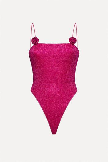 Lumière Rose-Appliqué Swimsuit from Oséree