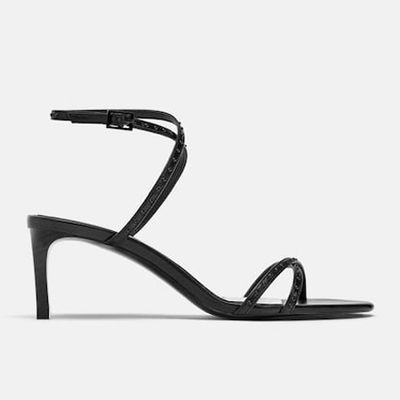 Micro-Stud Sandals from Zara