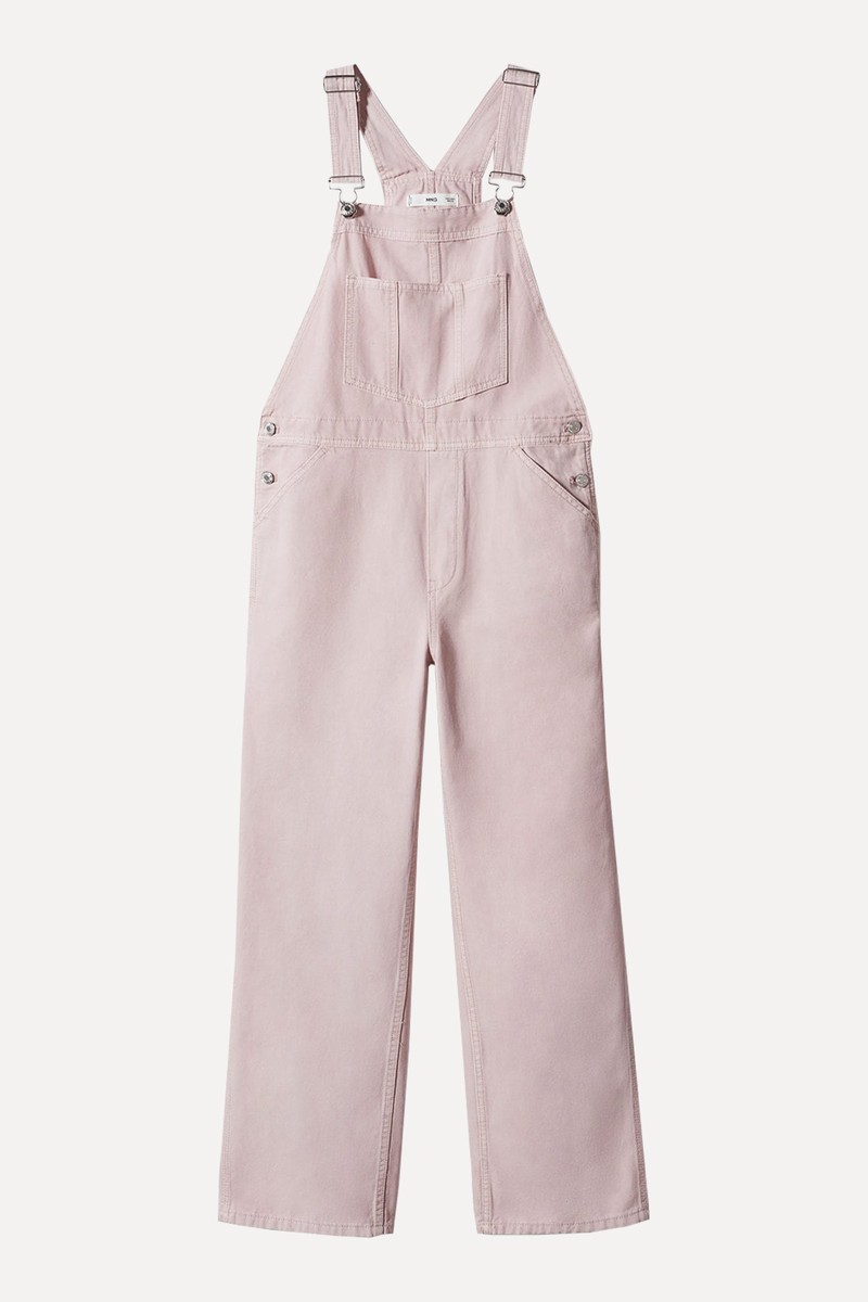 Long Denim Dungarees from Mango